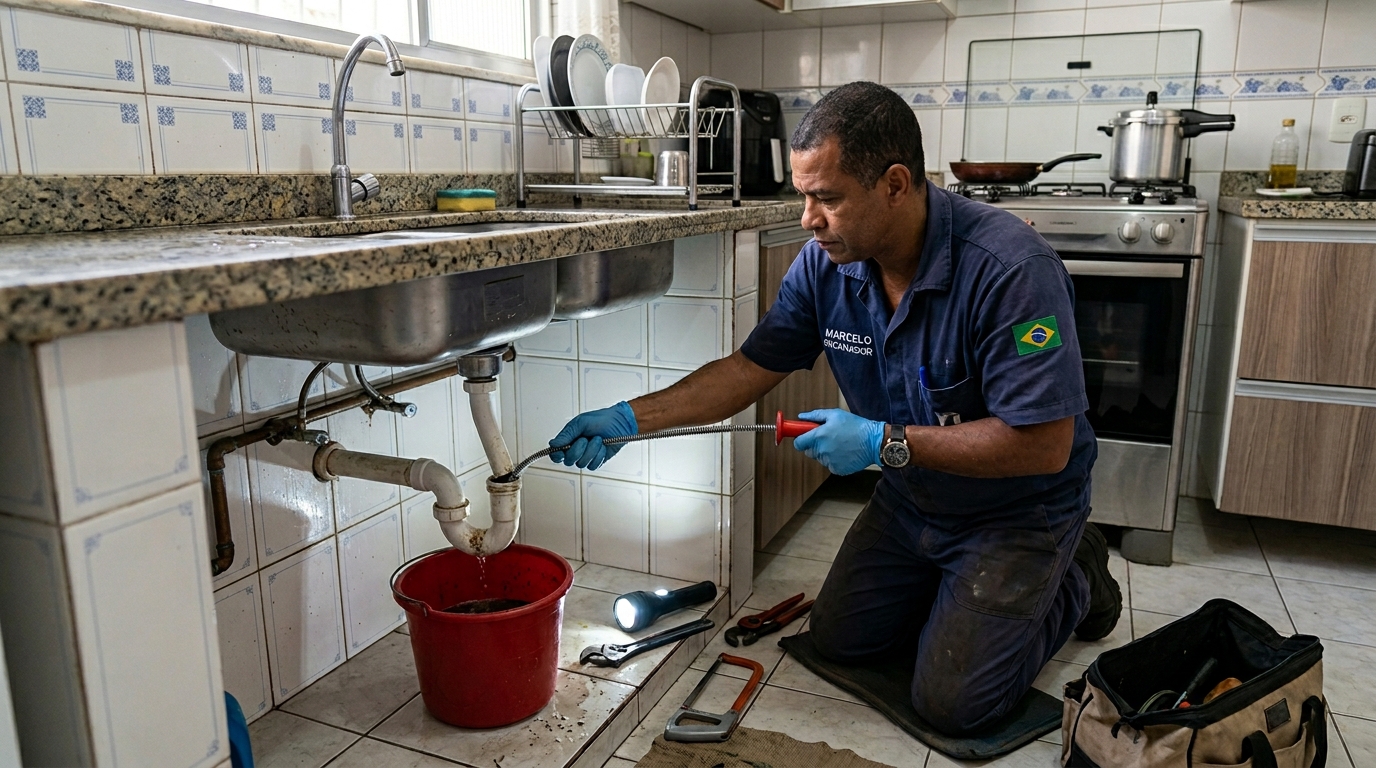 Desentupimento de canos com jato de alta pressão em Niterói-RJ